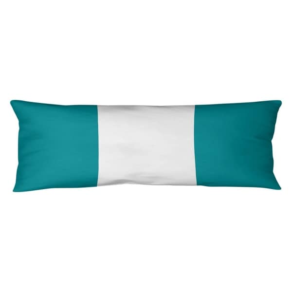 Miami Miami Football Stripes Body Pillow (w/Rmv Insert)