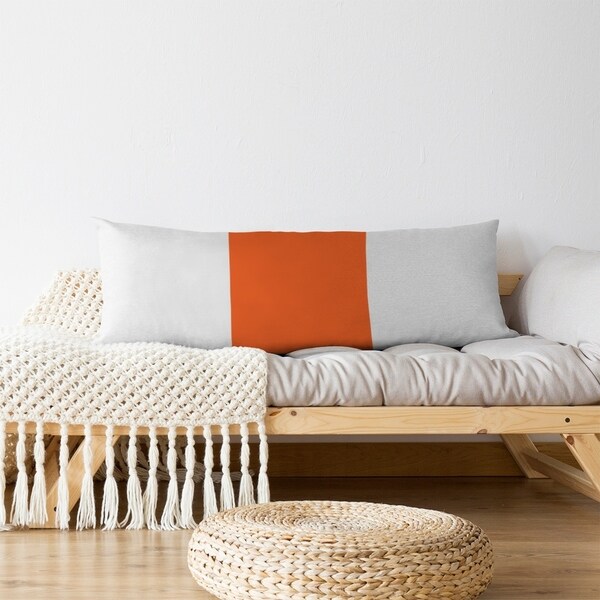 Miami Miami Football Stripes Body Pillow (w/Rmv Insert)
