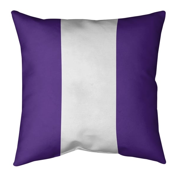 Minnesota Minnesota Football Stripes Pillow (Indoor/Outdoor)