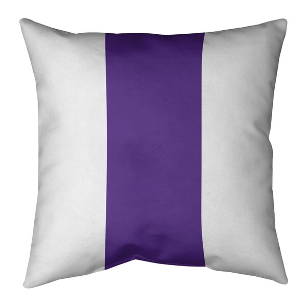 Minnesota Minnesota Football Stripes Pillow (Indoor/Outdoor)