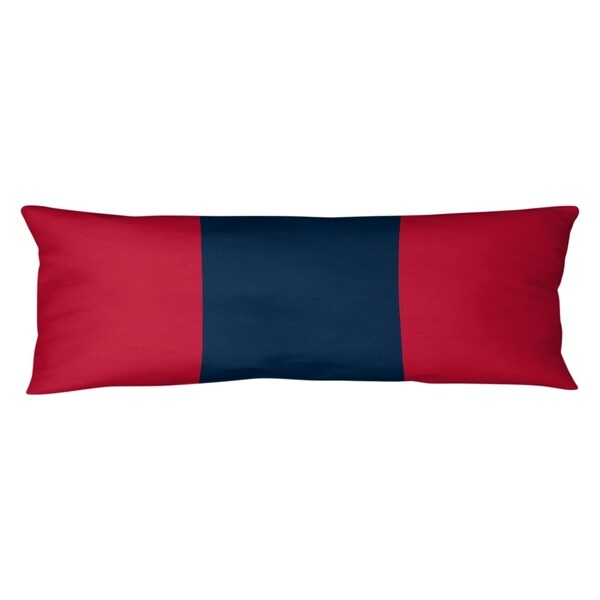 New England New England Football Stripes Body Pillow (w/Rmv Insert)