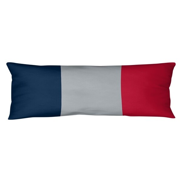 New England New England Football Stripes Body Pillow (w/Rmv Insert)