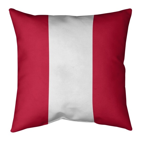 New England New England Football Stripes Pillow (Indoor/Outdoor)