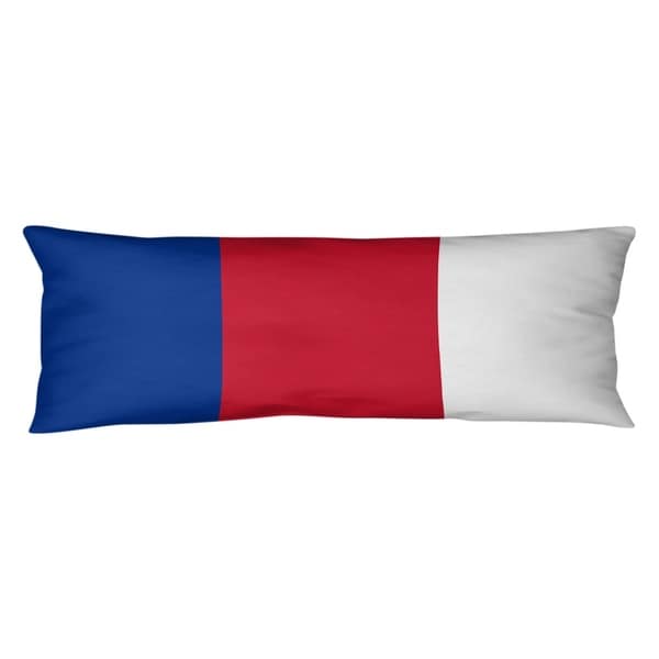 New England New England Throwback Football Stripes Body Pillow (w/Rmv Insert)