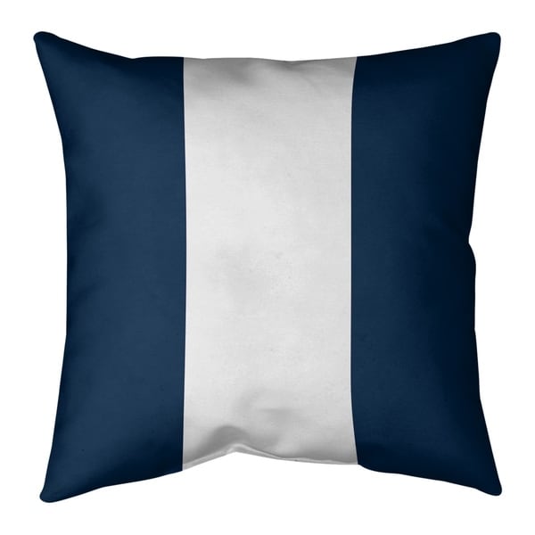 New England New England Football Stripes Pillow (Indoor/Outdoor)