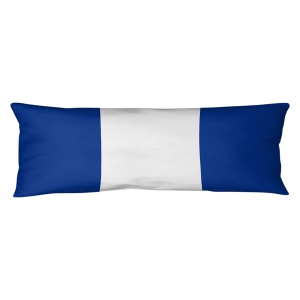 New England New England Throwback Football Stripes Body Pillow (w/Rmv Insert)