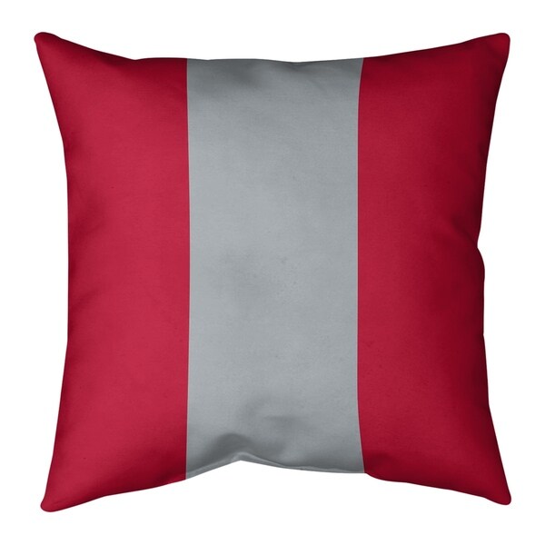 New England New England Football Stripes Floor Pillow - Standard