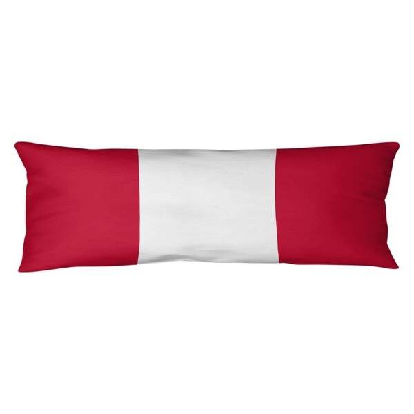 New England New England Football Stripes Body Pillow (w/Rmv Insert)