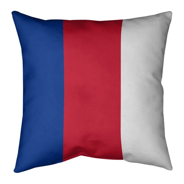 New England New England Throwback Football Stripes Pillow-Spun Polyester