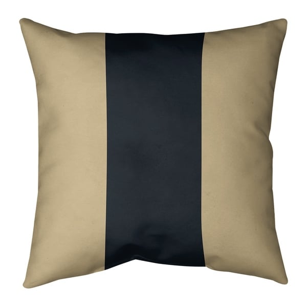 New Orleans New Orleans Football Stripes Pillow-Faux Linen