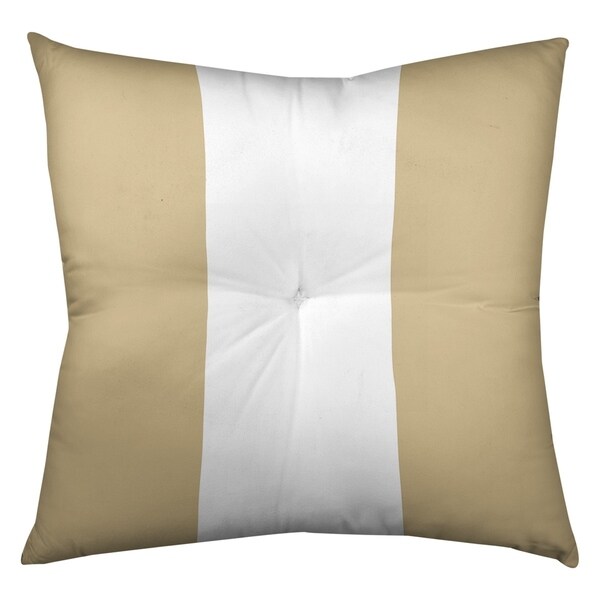 New Orleans New Orleans Football Stripes Floor Pillow - Square Tufted