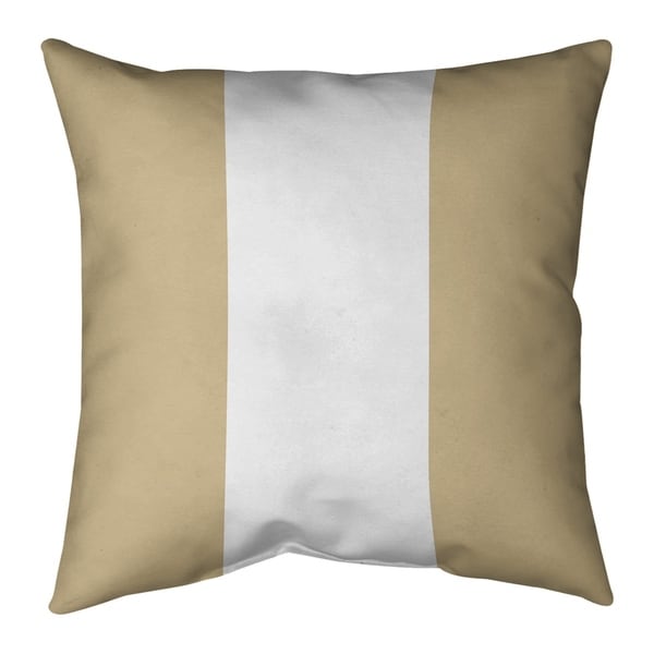 New Orleans New Orleans Football Stripes Pillow (w/Rmv Insert)-Spun Poly