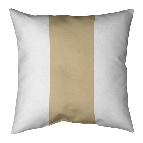 New Orleans New Orleans Football Stripes Pillow (w/Rmv Insert)-Spun Poly