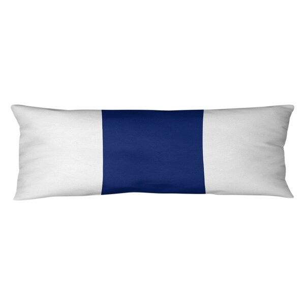 New York New York Big Football Stripes Body Pillow (w/Rmv Insert)