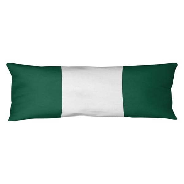 New York New York Fly Football Stripes Body Pillow (w/Rmv Insert)