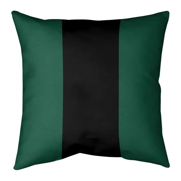 New York New York Fly Football Stripes Floor Pillow - Standard