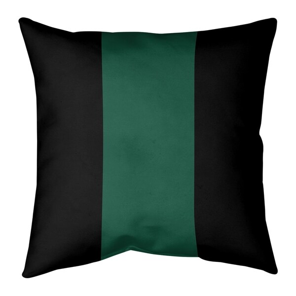 New York New York Fly Football Stripes Floor Pillow - Standard