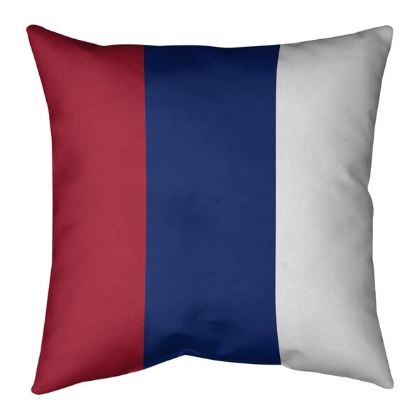 New York New York Big Football Stripes Pillow (Indoor/Outdoor)