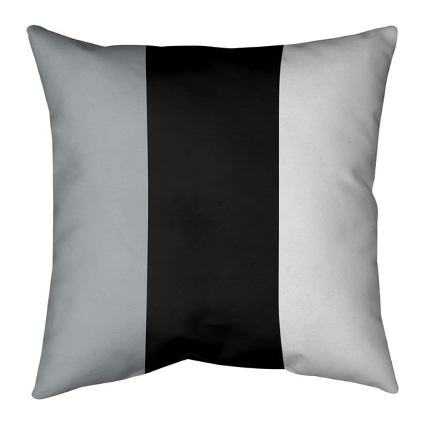 Las Vegas Las Vegas Football Stripes Pillow (w/Rmv Insert)-Spun Poly