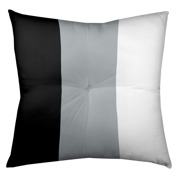 Las Vegas Las Vegas Football Stripes Floor Pillow - Square Tufted