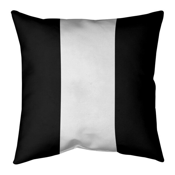 Oakland Oakland Football Stripes Pillow-Cotton Twill