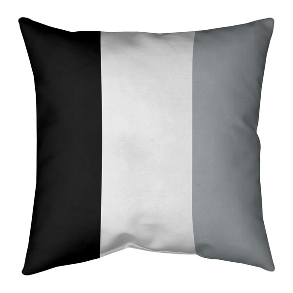Las Vegas Las Vegas Football Stripes Pillow-Cotton Twill
