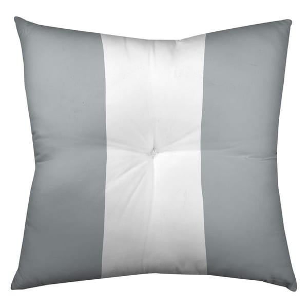Las Vegas Las Vegas Football Stripes Floor Pillow - Square Tufted