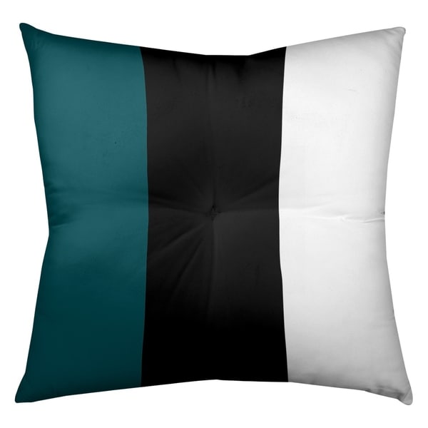 Philadelphia Philadelphia Football Stripes Floor Pillow - Square Tufted