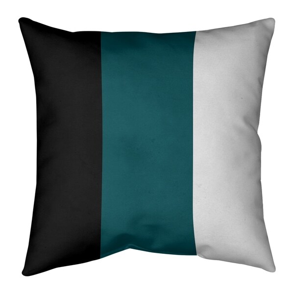 Philadelphia Philadelphia Football Stripes Floor Pillow - Standard