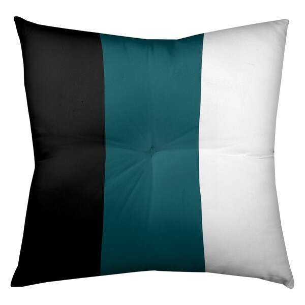 Philadelphia Philadelphia Football Stripes Floor Pillow - Square Tufted