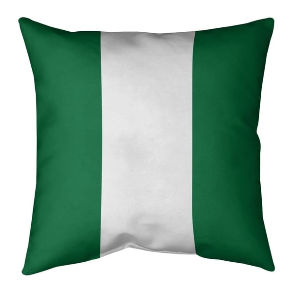 Philadelphia Philadelphia Throwback Football Stripes Pillow-Cotton Twill