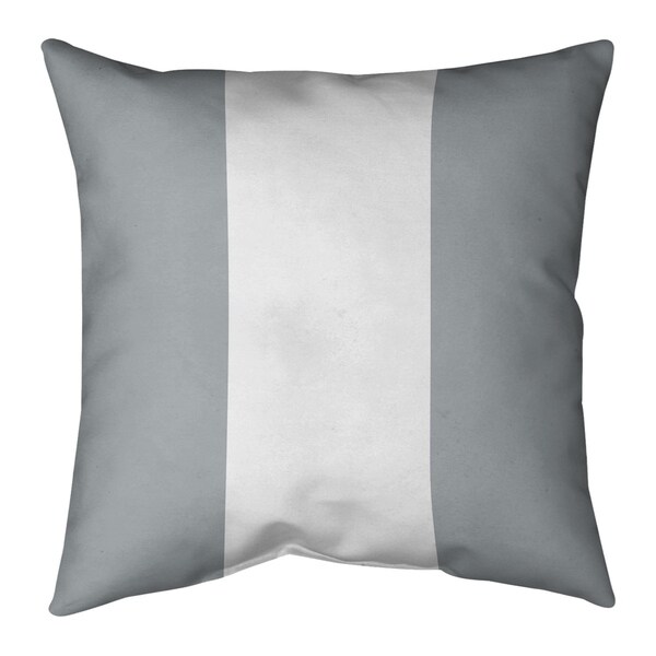 Oakland Oakland Football Stripes Floor Pillow - Standard