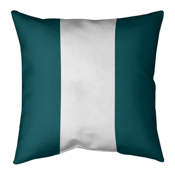 Philadelphia Philadelphia Football Stripes Pillow-Spun Polyester