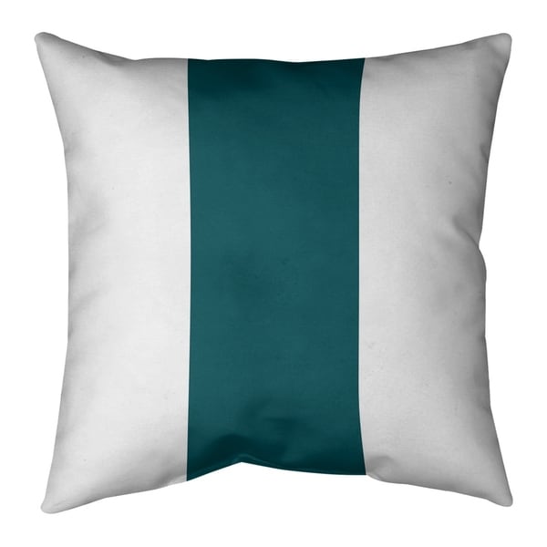 Philadelphia Philadelphia Football Stripes Pillow-Faux Linen