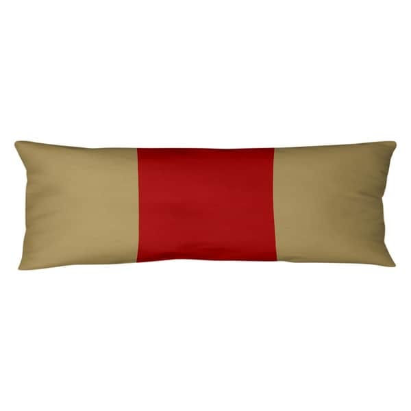 San Francisco San Francisco Football Stripes Body Pillow (w/Rmv Insert)