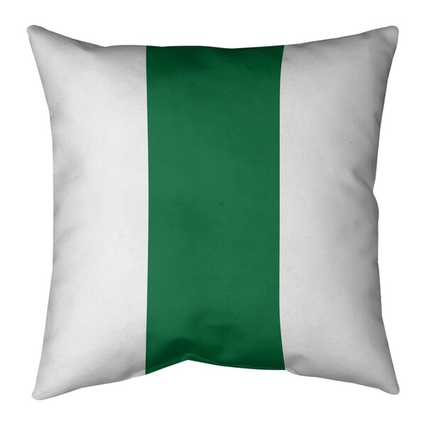 Philadelphia Philadelphia Throwback Football Stripes Floor Pillow - Standard