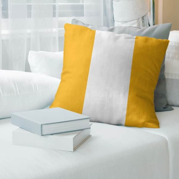 Pittsburgh Pittsburgh Football Stripes Pillow Indoor Outdoor Overstock 30285693