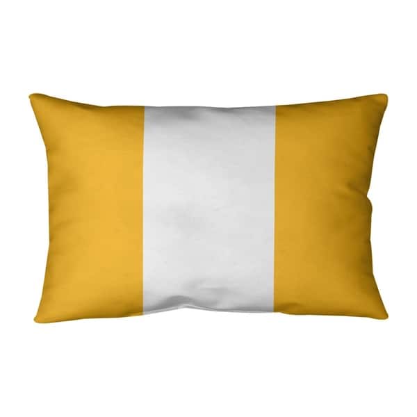 Pittsburgh Pittsburgh Football Stripes Pillow Indoor Outdoor Overstock 30285693