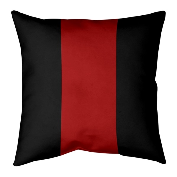 San Francisco San Francisco Football Stripes Pillow-Faux Linen