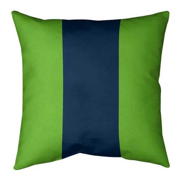 Seattle Seattle Football Stripes Floor Pillow - Standard
