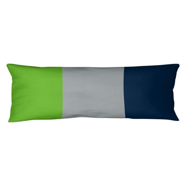 Seattle Seattle Football Stripes Body Pillow (w/Rmv Insert)