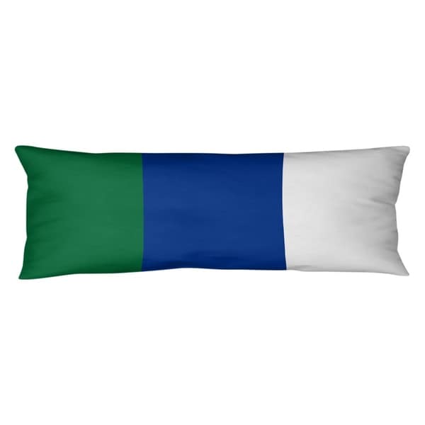 Seattle Seattle Throwback Football Stripes Body Pillow (w/Rmv Insert)