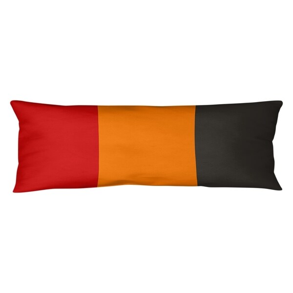 Tampa Bay Tampa Bay Football Stripes Body Pillow (w/Rmv Insert)