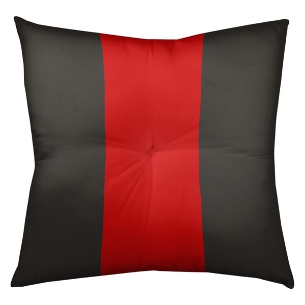 Tampa Bay Tampa Bay Football Stripes Floor Pillow - Square Tufted