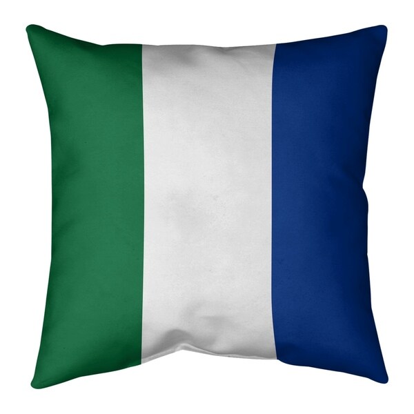 Seattle Seattle Throwback Football Stripes Pillow-Faux Suede