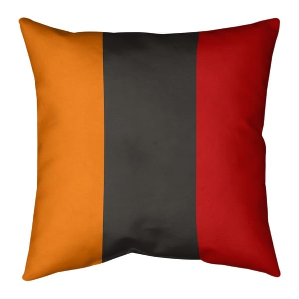 Tampa Bay Tampa Bay Football Stripes Floor Pillow - Standard