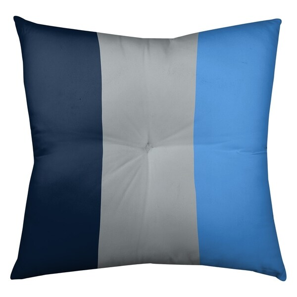 Tennessee Tennessee Football Stripes Floor Pillow - Square Tufted
