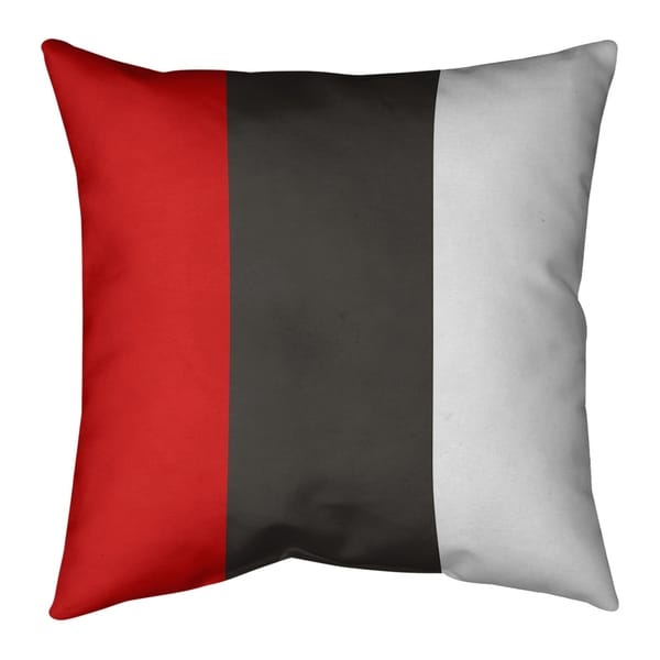 Tampa Bay Tampa Bay Football Stripes Pillow-Cotton Twill