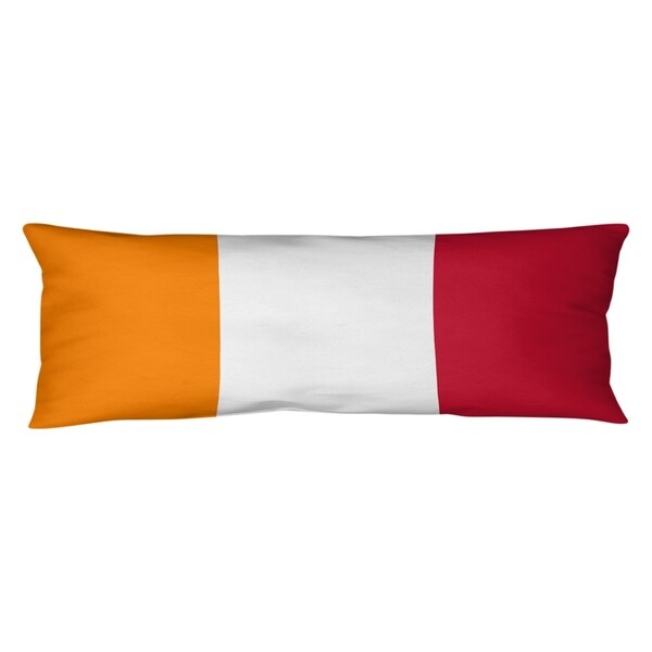 Tampa Bay Tampa Bay Throwback Football Stripes Body Pillow (w/Rmv Insert)