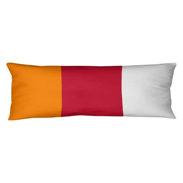 Tampa Bay Tampa Bay Throwback Football Stripes Body Pillow (w/Rmv Insert)